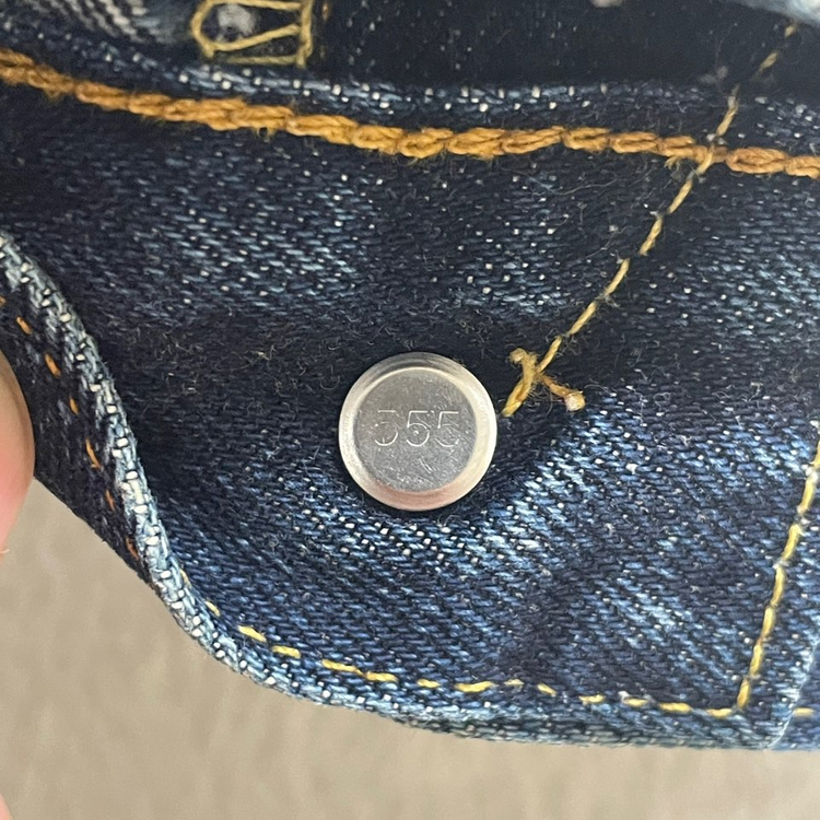 리바이스 501XX 발렌시아 USA LVC 셀비지 팬츠 바지 이미지