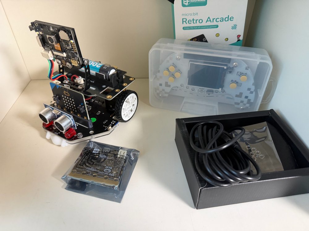 코딩 로봇 교육 키트허스키렌즈 / Maqueen Plus / 마이크로비트 Retro Arcade 이미지