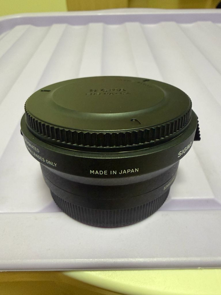 시그마18-35 f1.8 캐논마운트+시그마 mc-11+시그마usb dock 일괄판매 이미지