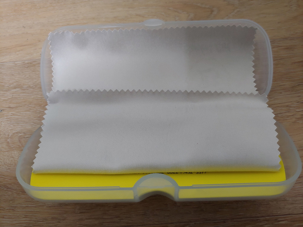 동그리 안경 솔텍스 안경테 AIROCK 2029 48 남자 여자 공용 에어락 블랙 실버 미착용 새제품 이미지