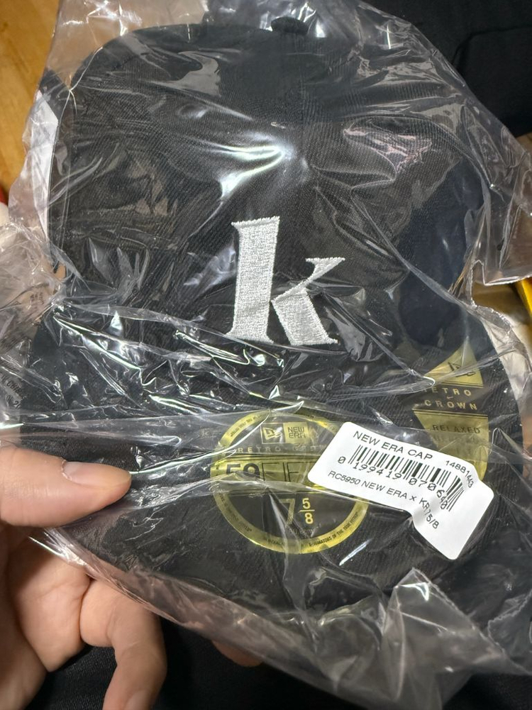 [새상품] 뉴에라 콤팩트 레코드 바 레트로 크라운 피티드캡 (7 5/8) 이미지