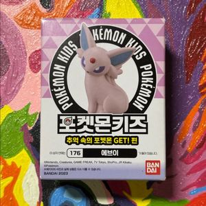 미개봉) 포켓몬키즈 에브이 포켓몬 피규어 미니어처 인테리어 소품 이미지