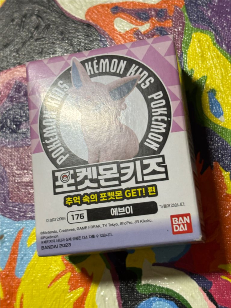 미개봉) 포켓몬키즈 에브이 포켓몬 피규어 미니어처 인테리어 소품 이미지