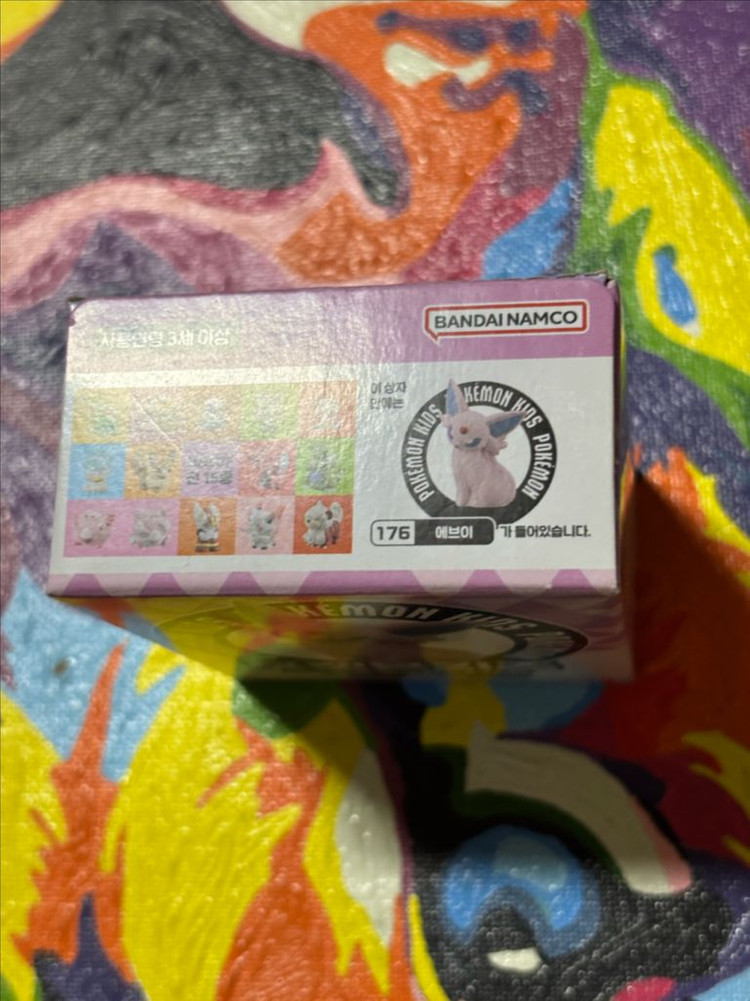 미개봉) 포켓몬키즈 에브이 포켓몬 피규어 미니어처 인테리어 소품 이미지