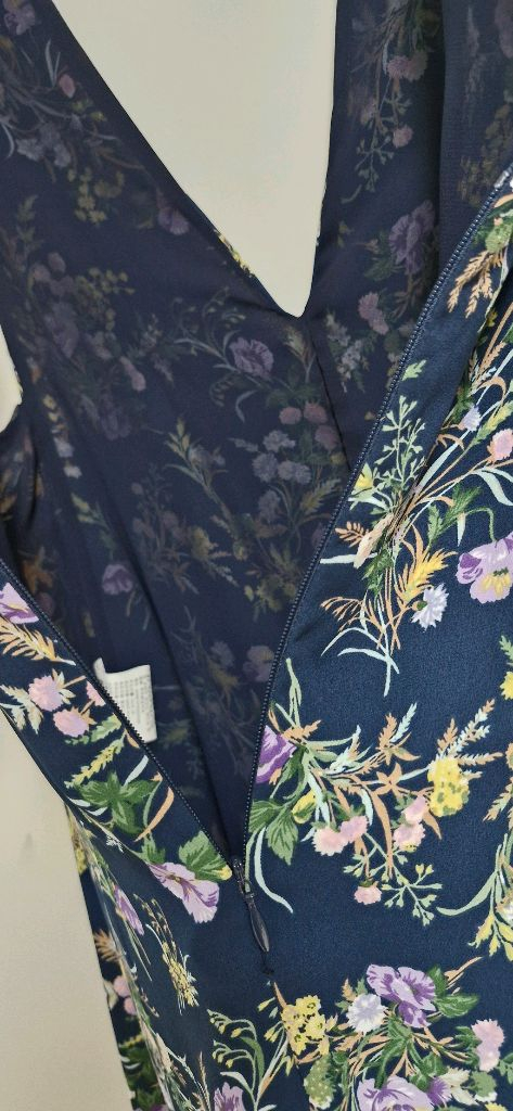 (새상품66~77)미센스 레이어드 플라워 롱원피스 이미지