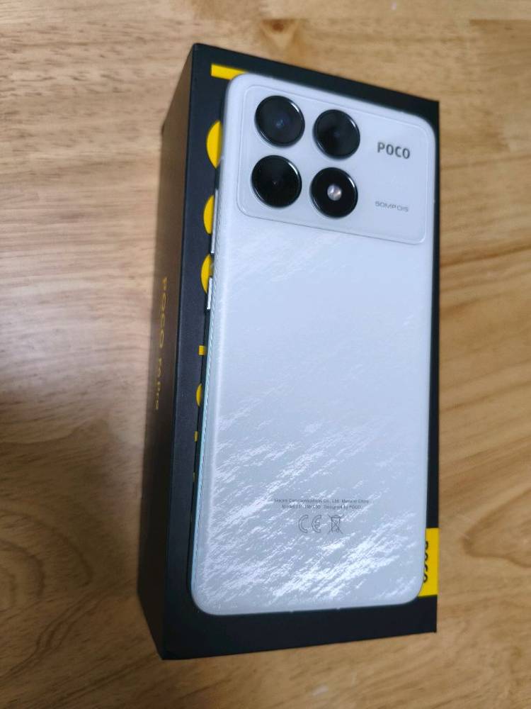 샤오미 포코 poco F6 Pro 화이트 12g 512g 듀얼심 이미지