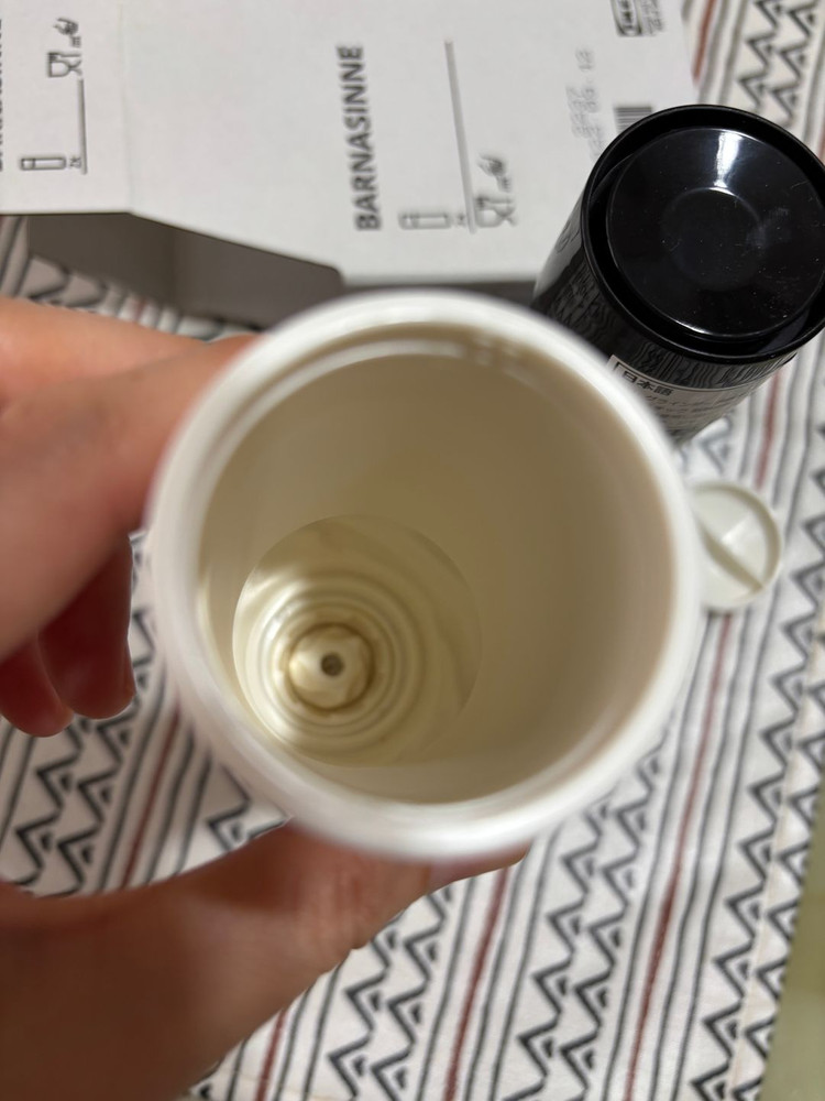 이케아 바르나시네 향신료 분쇄기 블랙/화이트 이미지