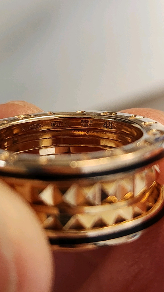 18k 정품 불가리 비제로원 락 2밴드 링 48호 이미지