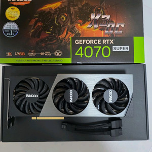 INNO3D RTX 4070 SUPER 그래픽카드 이미지