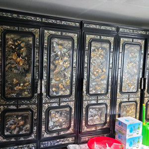 전통 자개농, 화장대 세트 이미지