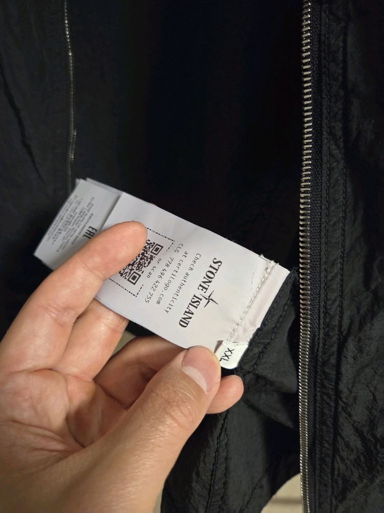 [XXL]25FW 스톤아일랜드 나일론 메탈 에코닐 반팔 셔츠 이미지