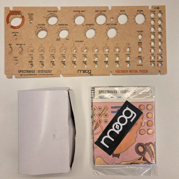 Moog Spectravox Vocoder 무그 스펙트라복스 보코더 이미지