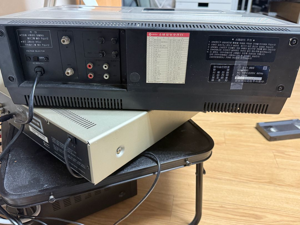 1983 삼성 VHS 비디오 레코더 SV-6900 노테스트 이미지