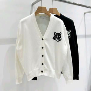 메종키츠네 인타르시아 가디건 이미지