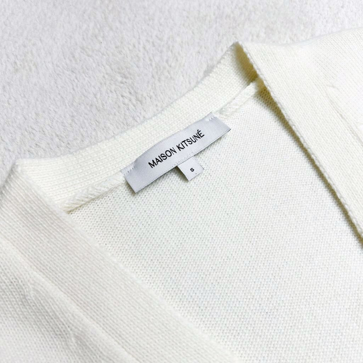 메종키츠네 인타르시아 가디건 이미지