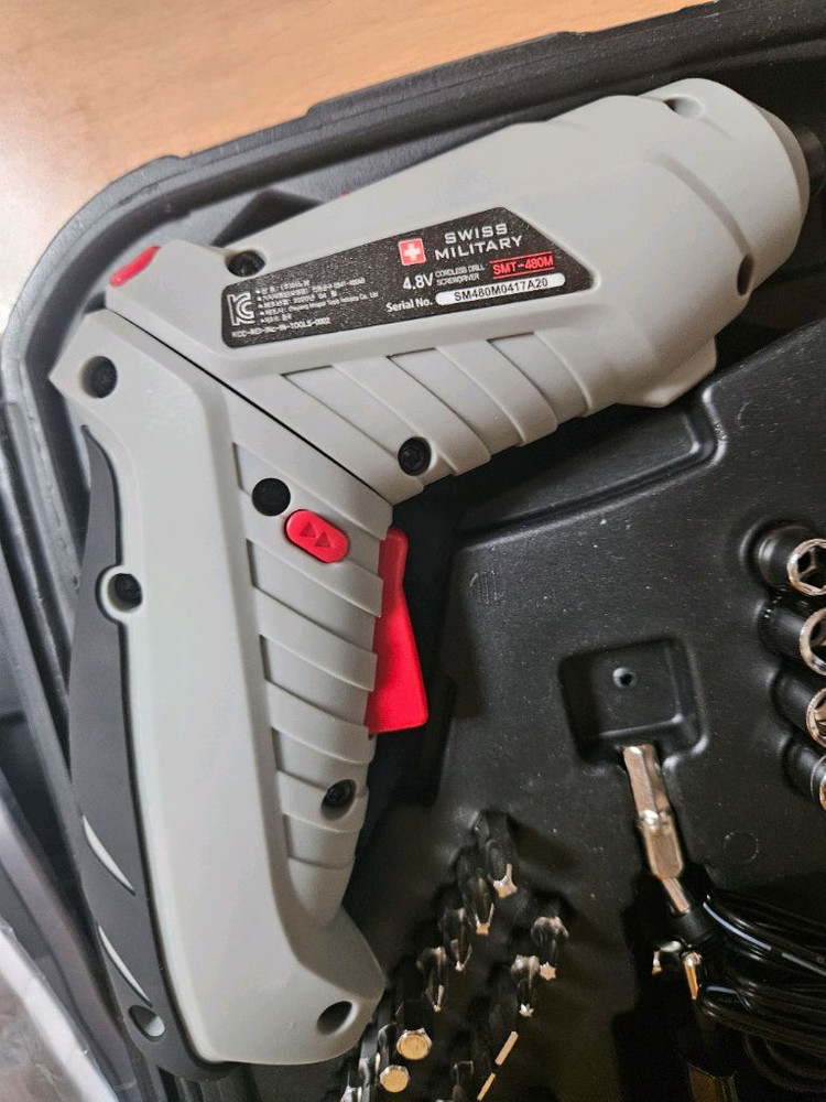 스위스밀리터리 전동드릴세트 SMT-480M 이미지