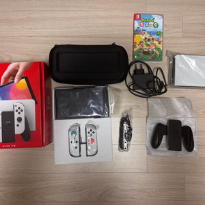 닌텐도 스위치 OLED(동물의 숲 포함) 이미지