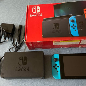 닌텐도 스위치 배터리 개선판 풀박스 이미지