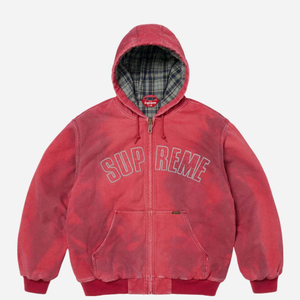 [2XL]슈프림 리플렉티브 아크 후드 워크 자켓 레드 이미지