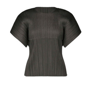 플리츠플리즈 메티어라이트 탑 차콜 3 이미지