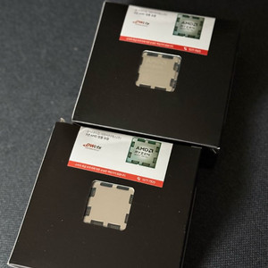 9800x3d 정품 2개 일괄 새상품 이미지