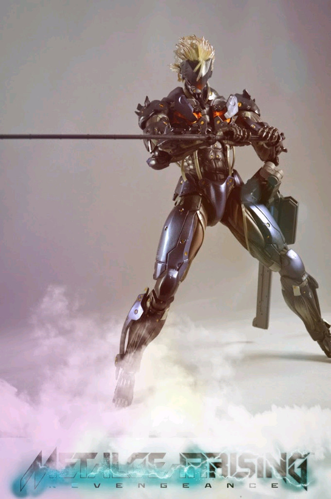 플레이아츠 카이 메탈기어라이징 라이덴(박스+풀파츠) 이미지