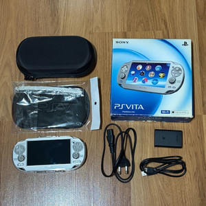 ps vita 비타1세대 실버+sd512 이미지