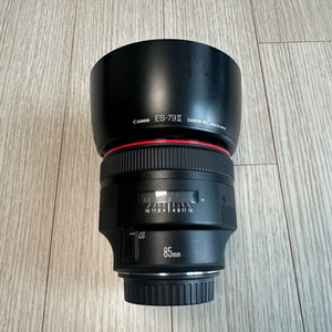 캐논 정품 EF 85.2 L II 만투 렌즈 판매합니다 이미지