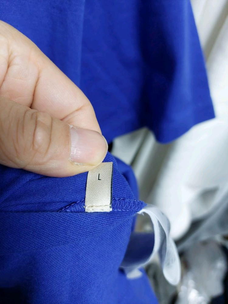 구찌 블루 로고 반팔 티셔츠 L 롯데쇼핑발 정품 이미지