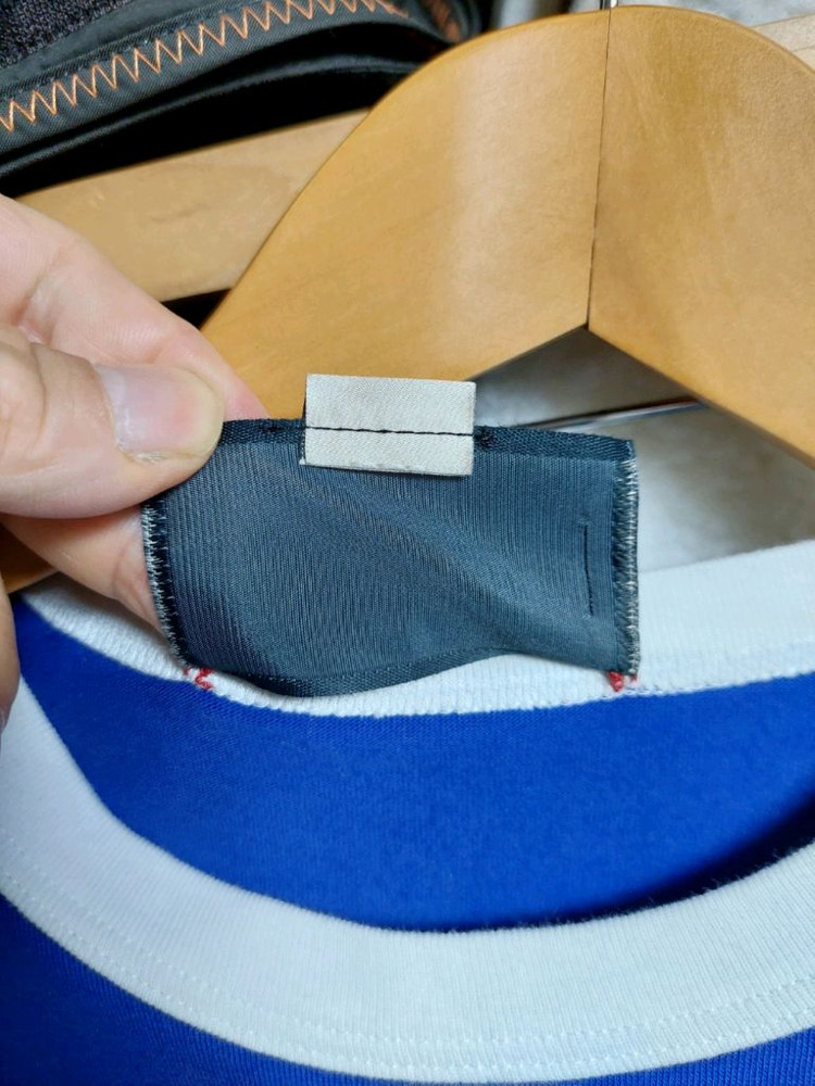 구찌 블루 로고 반팔 티셔츠 L 롯데쇼핑발 정품 이미지