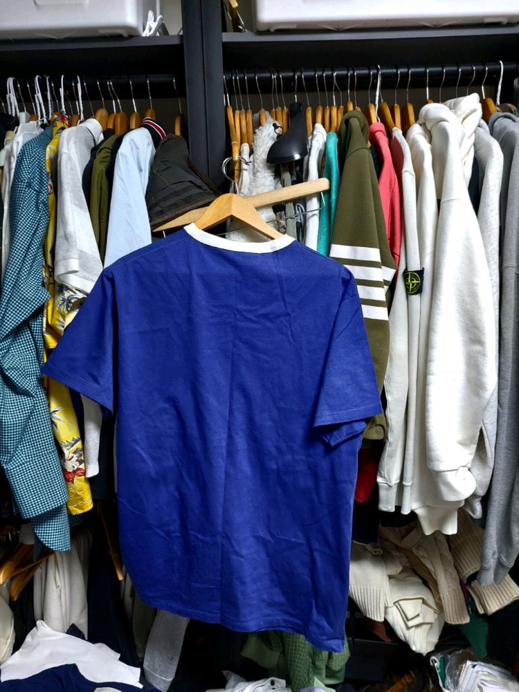 구찌 블루 로고 반팔 티셔츠 L 롯데쇼핑발 정품 이미지