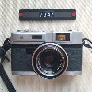 미놀타 A3 필름카메라 실버바디 이미지