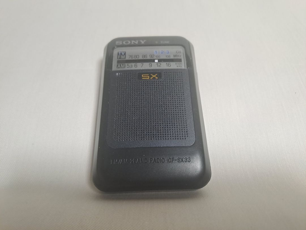 고장 부품용/ SONY ICF-SX33 소니 라디오 이미지