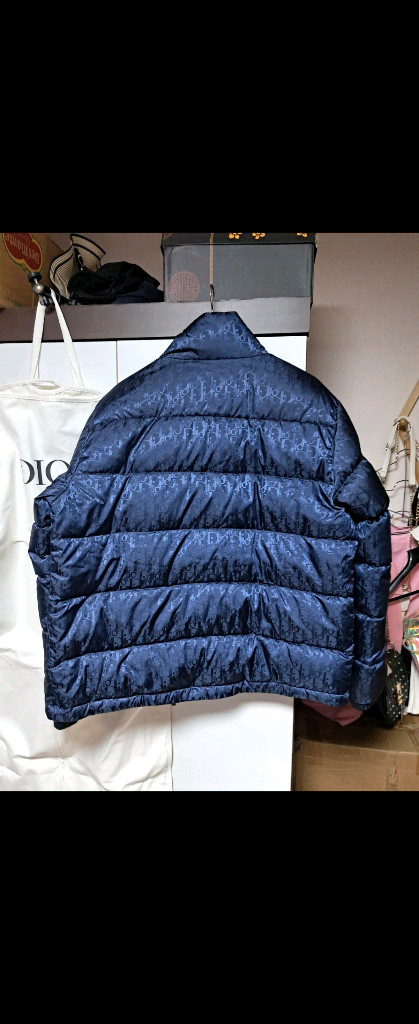디올 오블리크 네이비 패딩 52사이즈 이미지