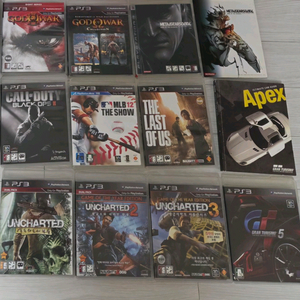 PS3 게임 타이틀 모음 이미지