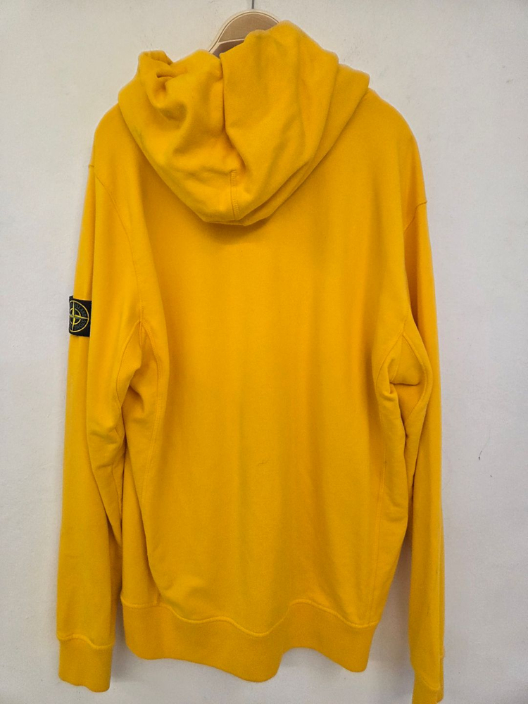 스톤아일랜드 노란색 후드티 XXL 이미지