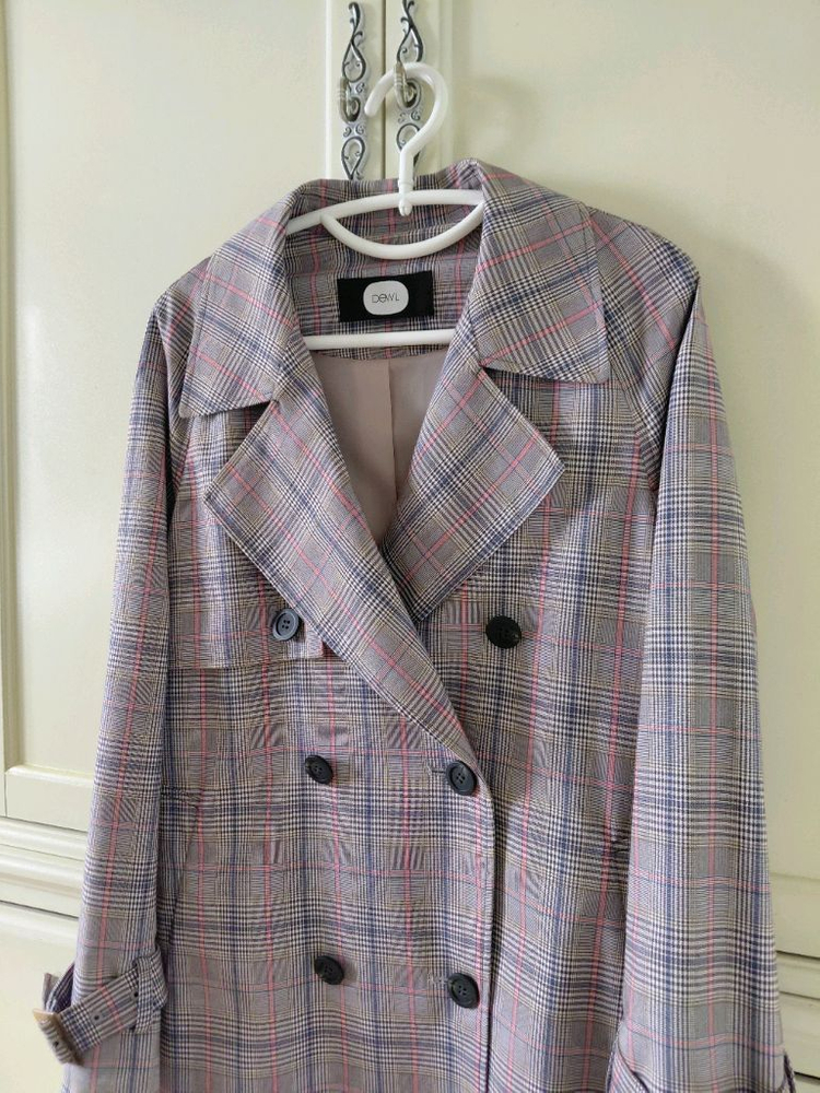 새상품) 듀엘 트렌치코트 (오즈세컨시슬리보브지컷온앤온헤지스미샤마인오브제비꼴리끄키이스bcbg에고이스트시스템sjsj) 이미지