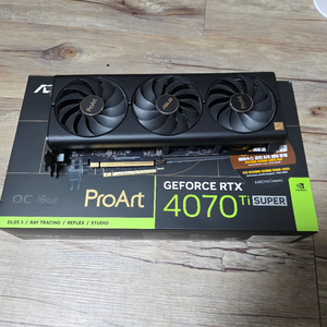 ASUS ProArt RTX 4070ti SUPER 16GB (AS 27년6월까지) 이미지