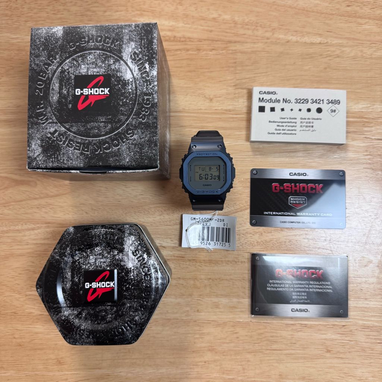 지샥 메탈 스퀘어 [GM-5600MF] 밤안개 에디션 (새상품) 이미지