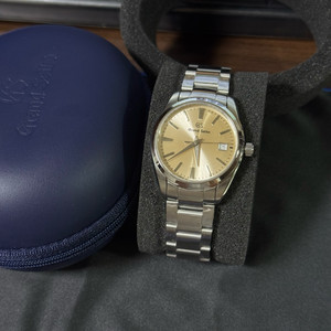 커스텀시계 그랜드세이코 37mm sbgx 샴페인 골드 이미지