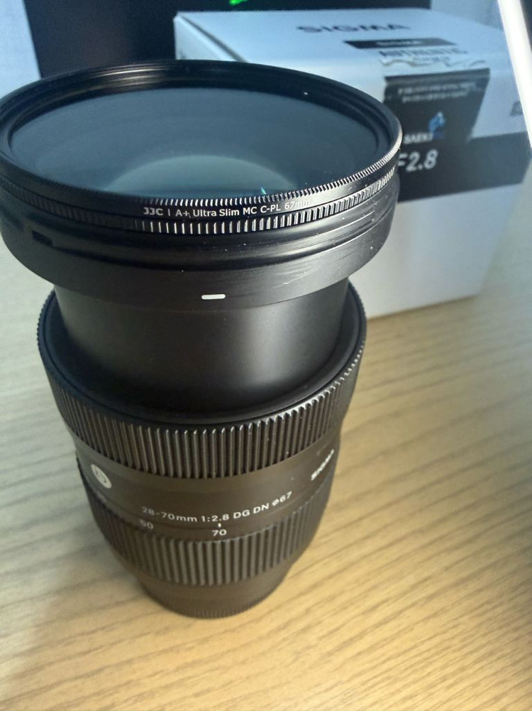 시그마 28-70mm F2.8 DG DN 소니 씨계륵 시계륵 렌즈 이미지