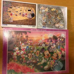 미키마우스 디즈니 퍼즐 세트 이미지