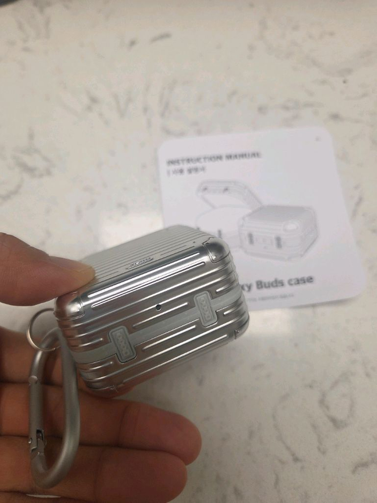 (미사용 새상품)미아크 갤럭시 버즈 캐리어 케이스 이미지