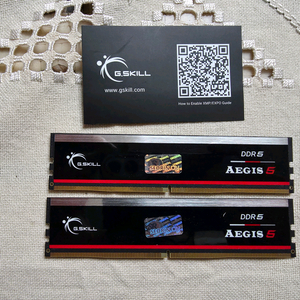 [서린정품] 지스킬 DDR5-6000 CL36 AEGIS 5 32GB (16Gx2) 이미지