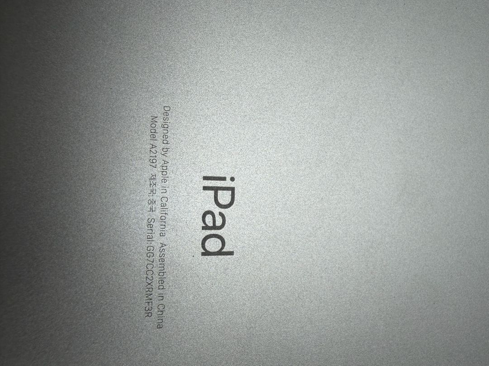 아이패드 7세대 128 기가 와이파이 전원불량 - 크라우드해제 이미지