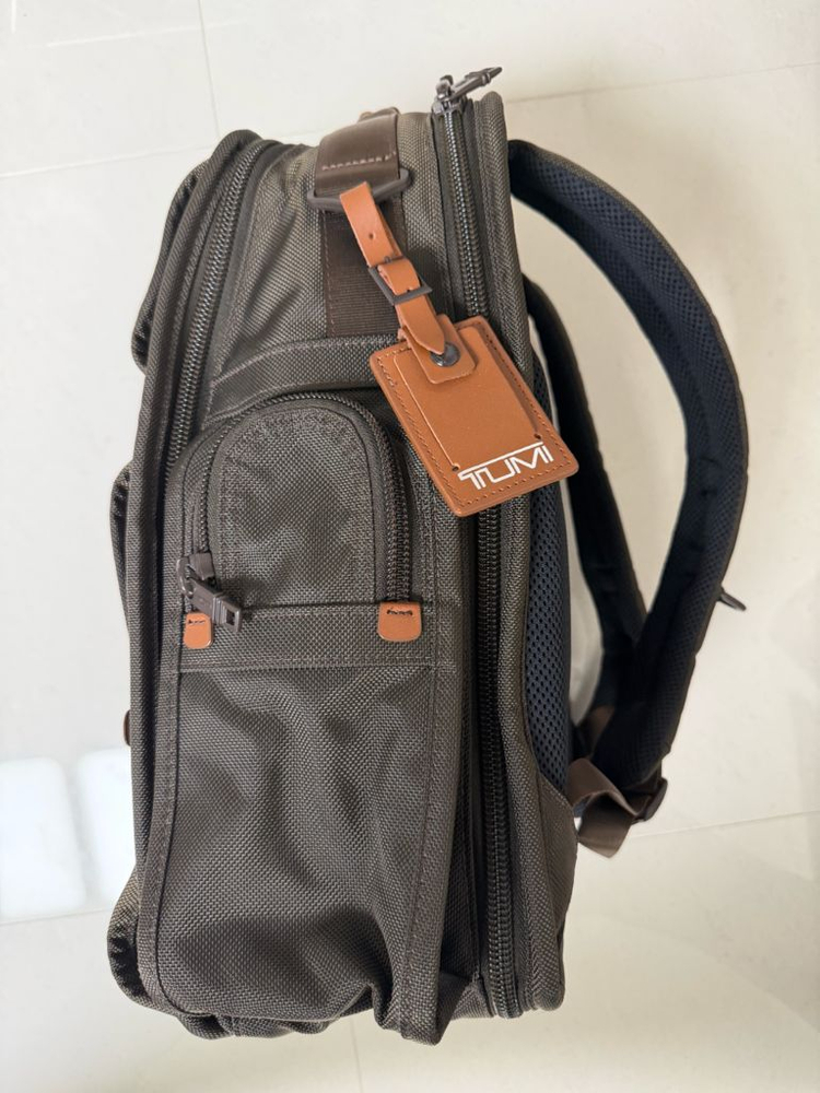 TUMI 투미 티패스 비즈니스백팩 에스프레소 이미지