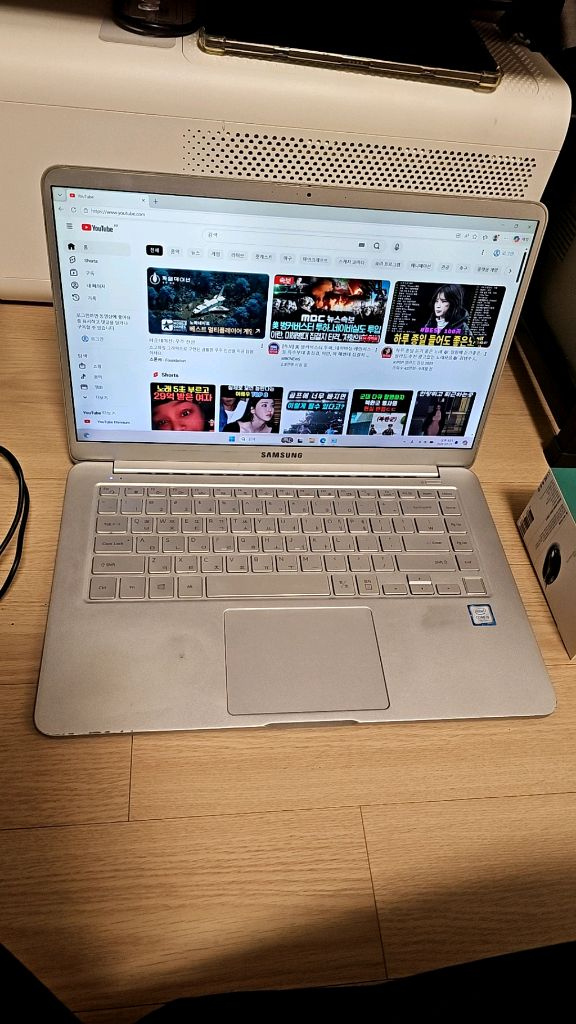 초경량980g 삼성 노트북 15인치 i5 롤 발로란트 이미지