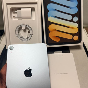 아이패드 미니 7 A17pro 128 wifi 블루 이미지