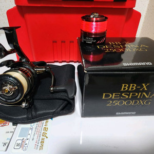시마노 23데스피나 2500DXG + 라리사 2500번 보조스풀 포함 이미지