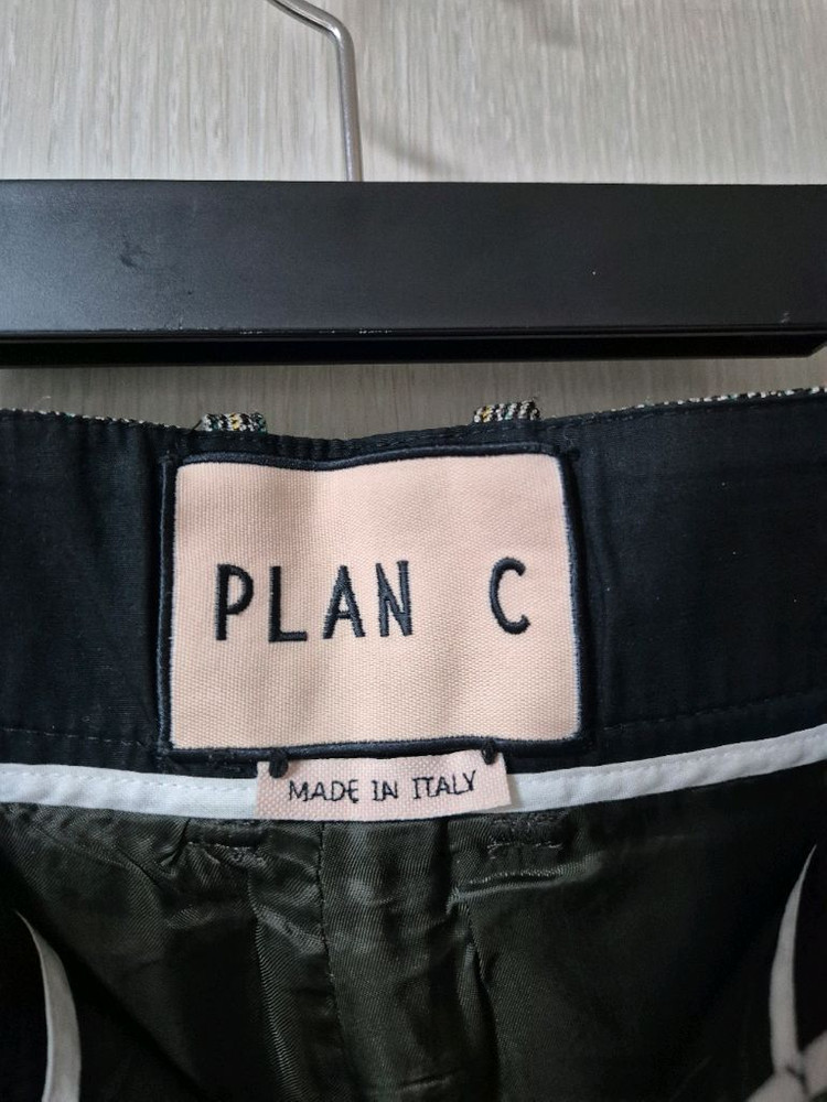 (정품) 플랜씨 팬츠 벨트 체크팬츠 반바지 36 이미지